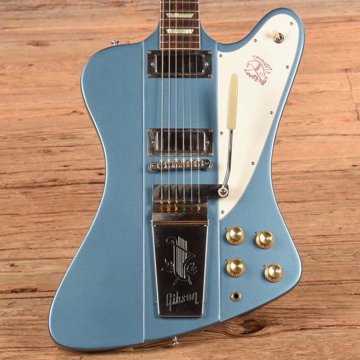 Gibson Firebird V Pelham Blue  - Dave Amato of REO Speedwagon