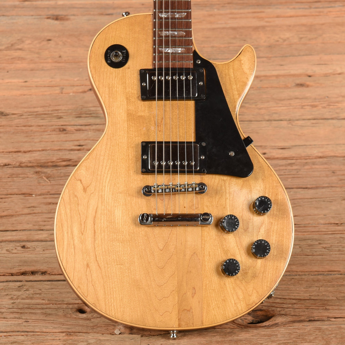 Gibson Les Paul Deluxe Natural Refin 1973