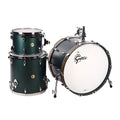 Gretsch USA Custom 13/16/22 3pc. Drum Kit Satin Cadillac Green w/ Bass Drum Tom Mount