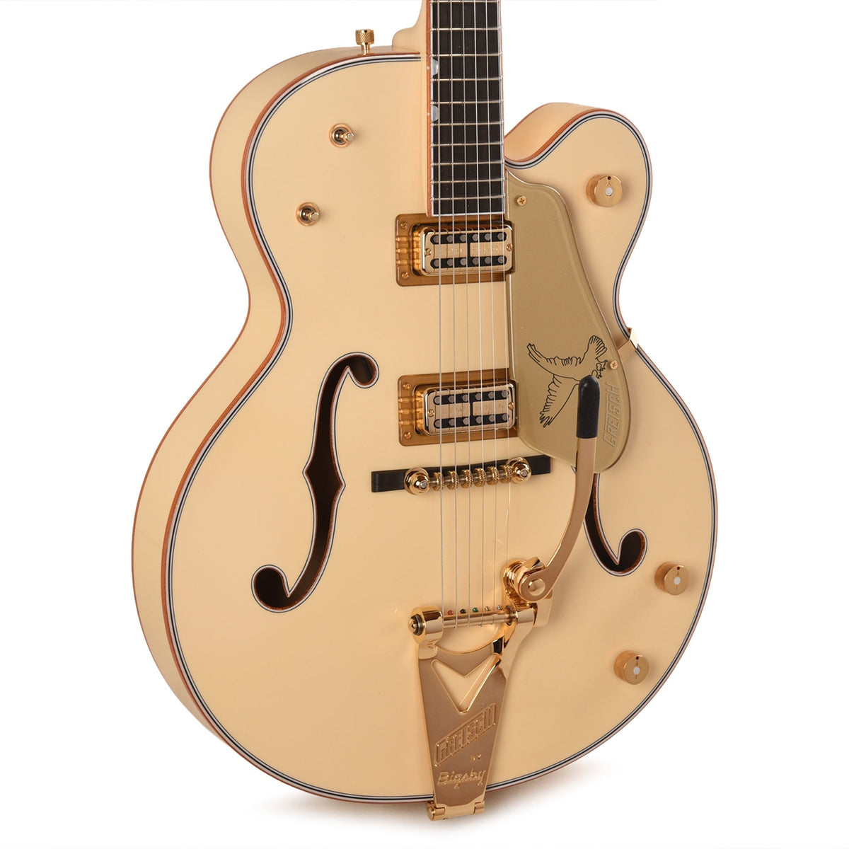 Gretsch Custom Shop G6136T-59 Falcon NOS Super Aged White Master Built by Gonzalo Madrigal