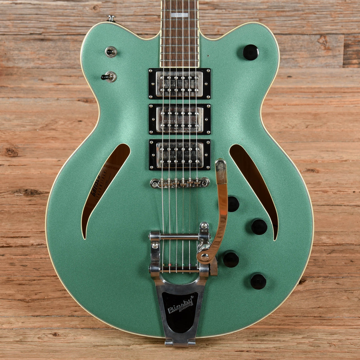 Gretsch G2627T Streamliner Center Block 3-Pickup Georgia Green 2019