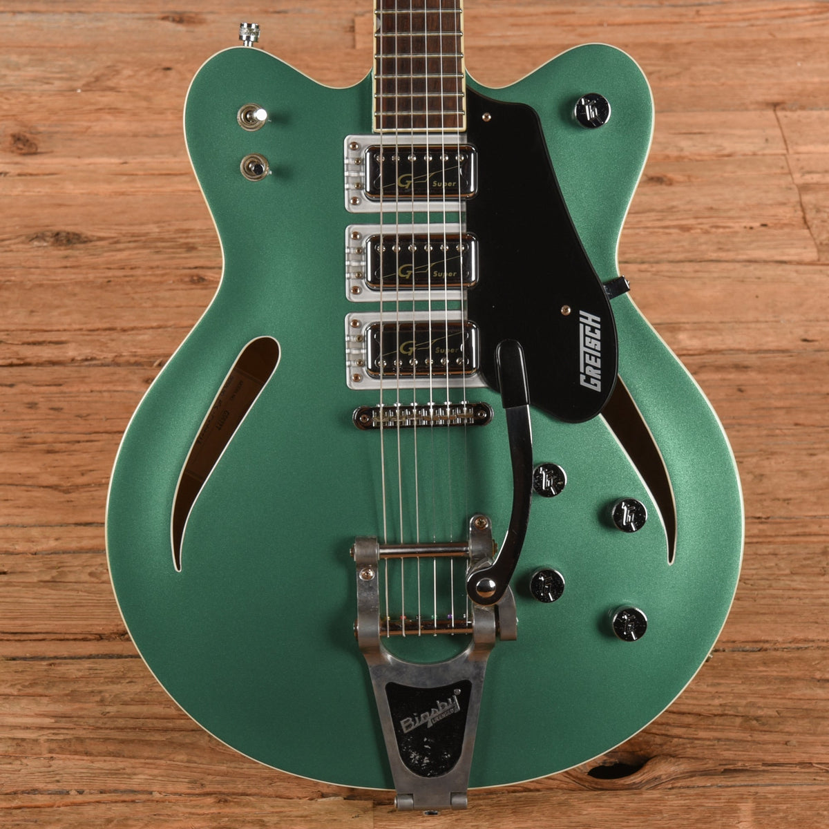 Gretsch G5622T-CB Electromatic Center Block Double Cutaway 3-Pickup Georgia Green 2015