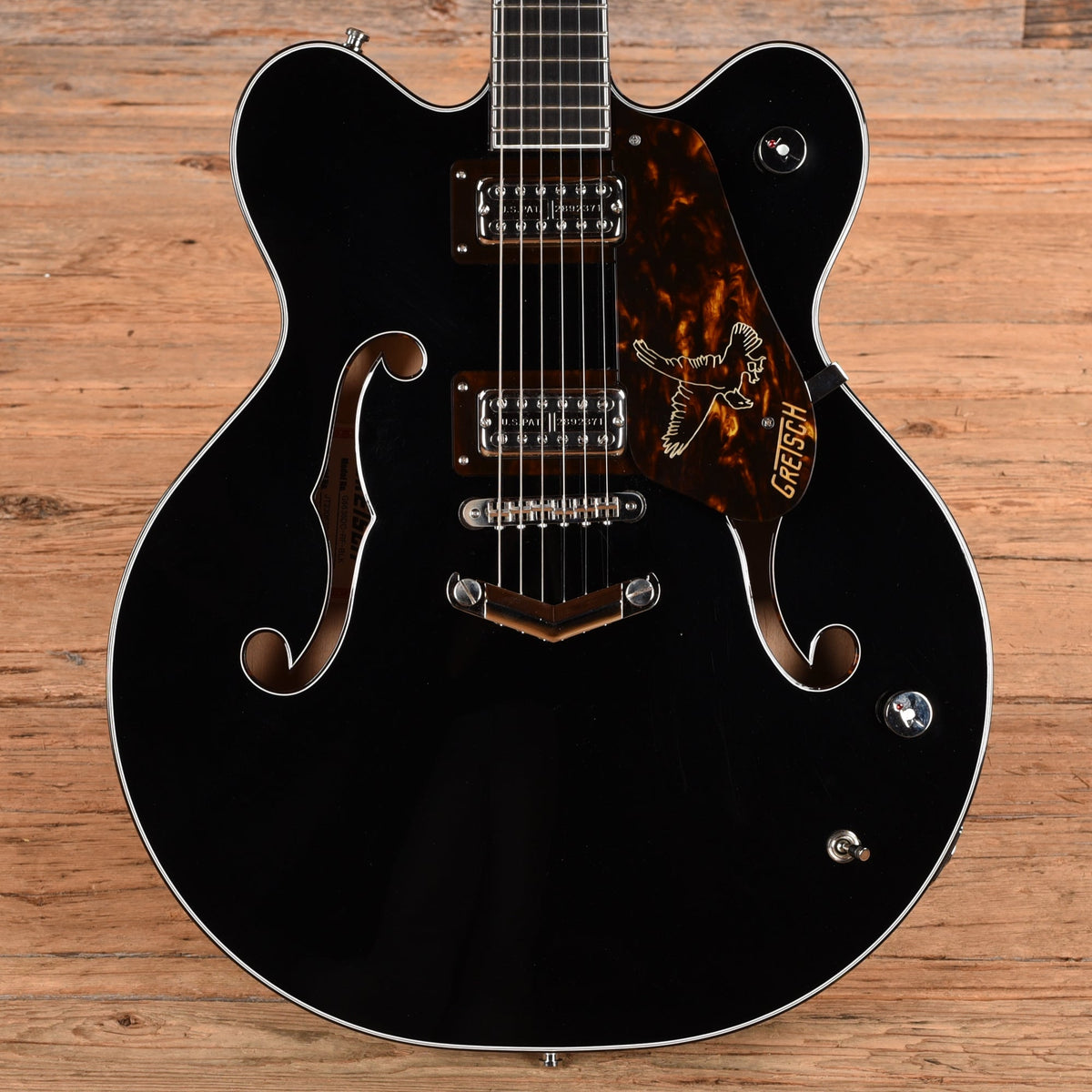 Gretsch G6636-RF Richard Fortus Signature Falcon Center Block Black 2023