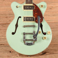 Gretsch G2655T-P90 Streamliner Center Block Double Cutaway with Bigsby Two-Tone Mint Metallic and Vintage Mahogany Stain 2021