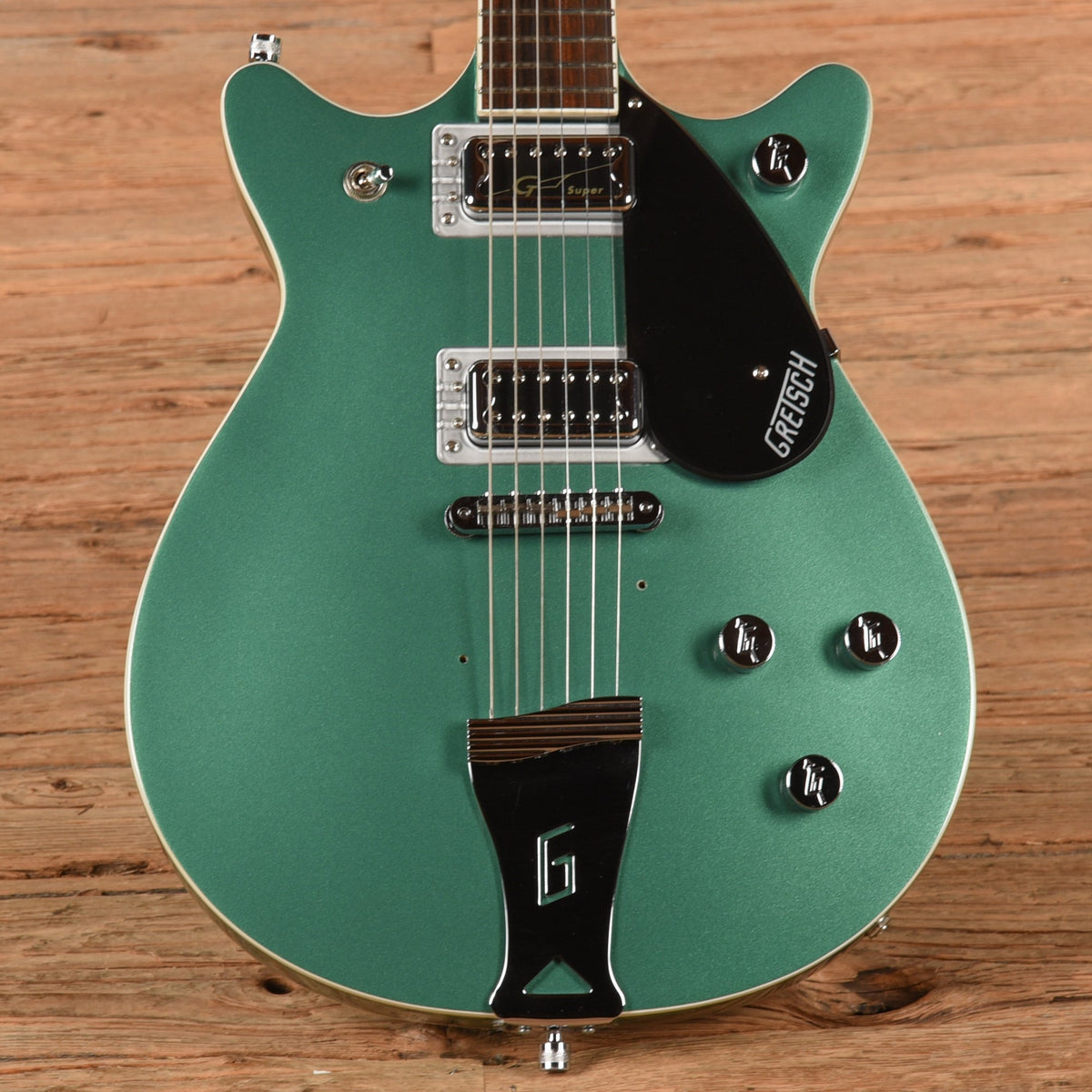Gretsch G5655T-CB Electromatic Double Jet Center-Block Georgia Green 2015