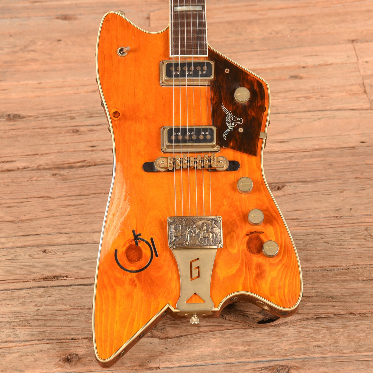 Gretsch Custom Shop Stephen Stern Masterbuilt Caddy Bo Roundup Orange Pine 2022 - Zac Brown