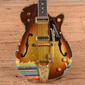 Gretsch Custom Shop Stephen Stern Masterbuilt G6128-CS Roadrunner Goldburst Sparkle over Multicolor 2020 - Zac Brown