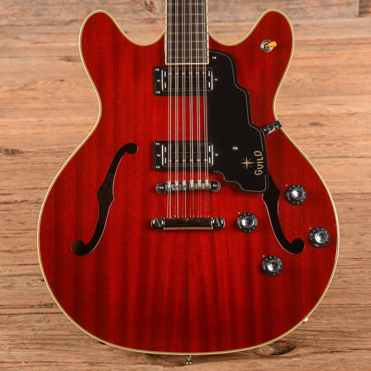 Guild Newark St. Collection Starfire IV ST-12 Cherry 2021