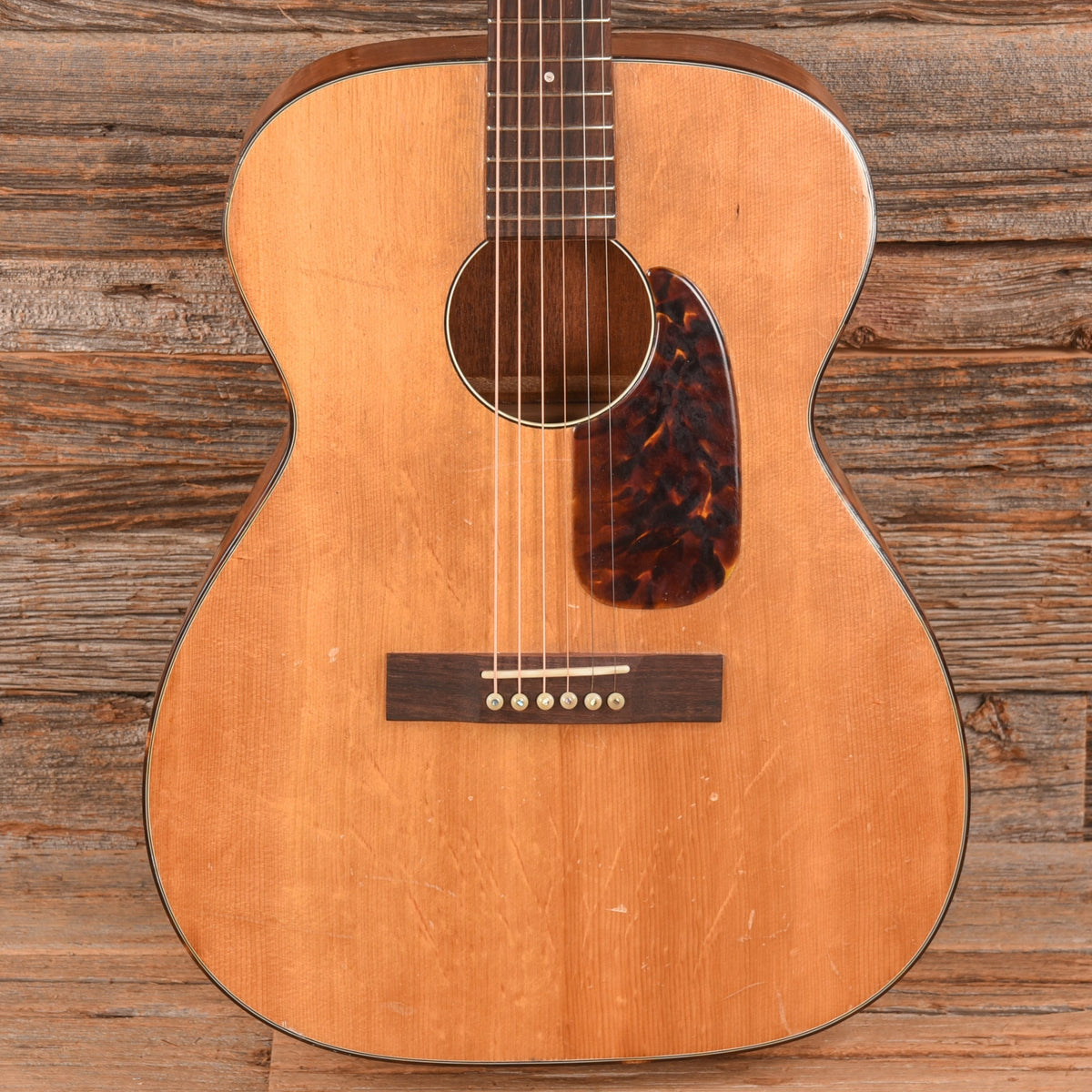 Harmony H-162 X-Brace Conversion Natural 1960s