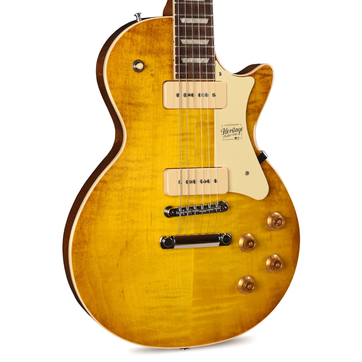 Heritage Standard II H-150 P90 Dirty Lemon Burst