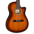 Ibanez GA35TCEVLS Thinline Cutaway Classical Acoustic-Electric Violin Sunburst High Gloss