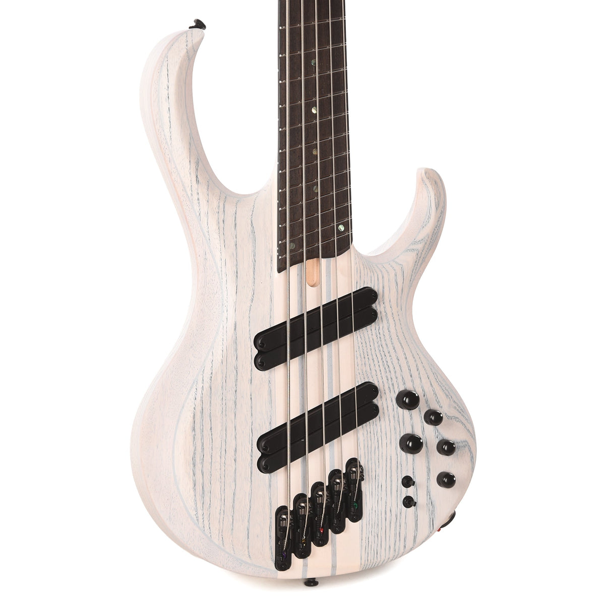 Ibanez BTB865MSTWF BTB Bass Workshop 5-String Electric Bass Multi scale Transparent White Flat