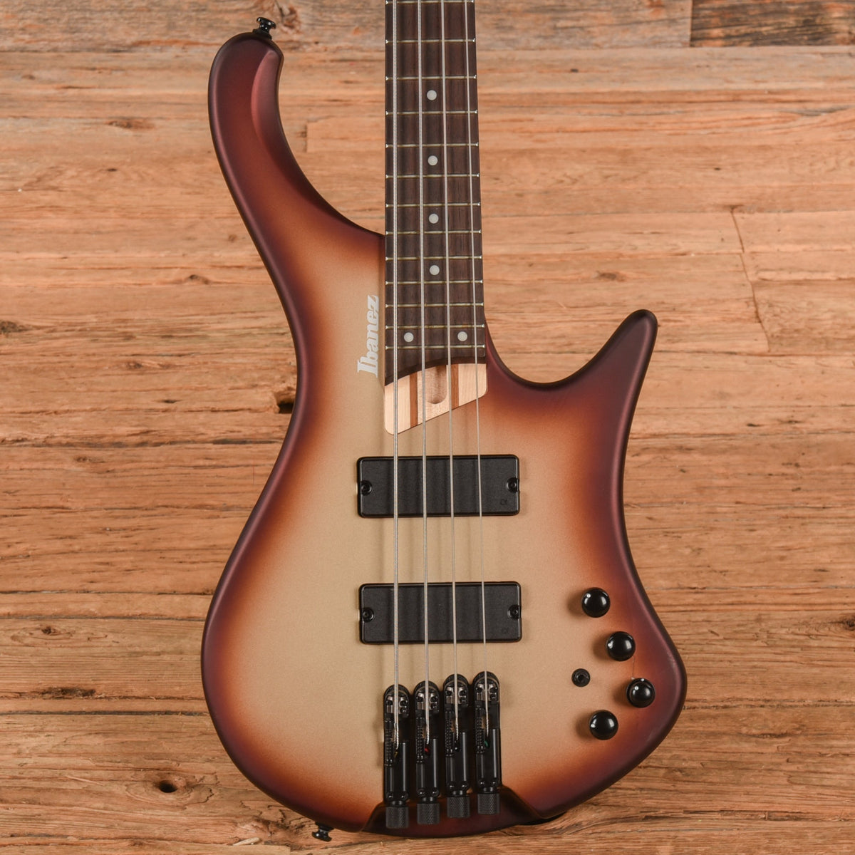 Ibanez EHB600CCM EHB Ergonomic Headless Bass Charred Champagne Burst Matte