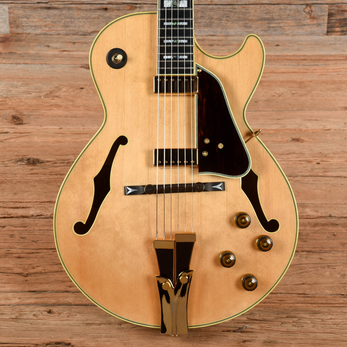Ibanez GB10 George Benson Signature Model Natural 2006