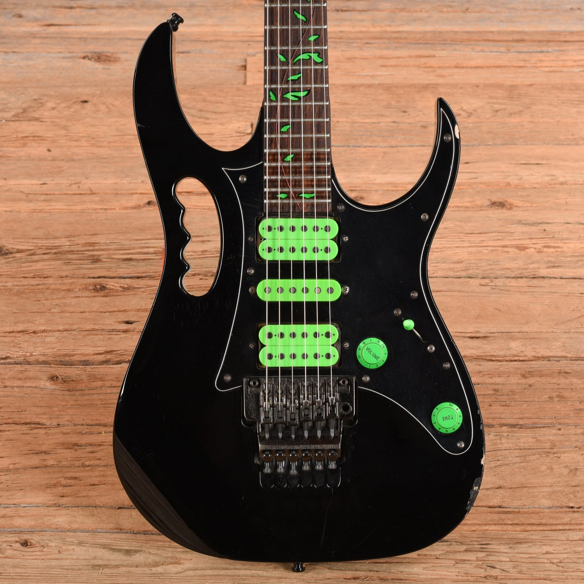 Ibanez JEM777V Black 1989