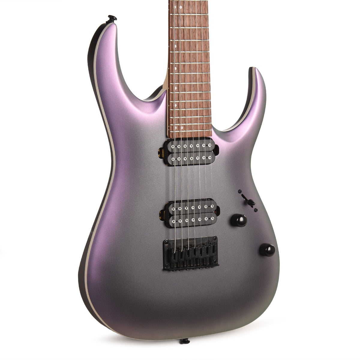 Ibanez RGA742EXBAM RGA Standard 7-String Electric Guitar Black Aurora Burst Matte