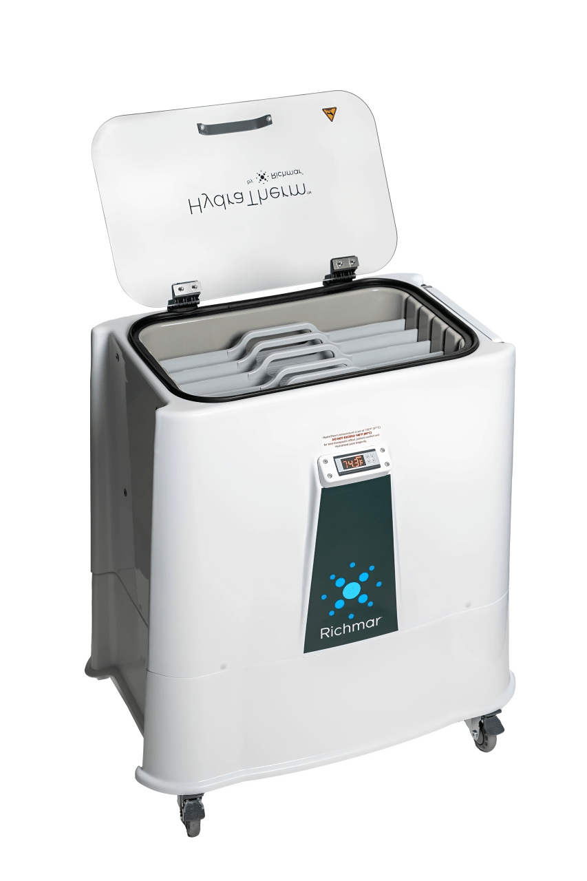 Richmar HydraTherm Deluxe Moist Heat Therapy Unit with Divider Rack & Packs