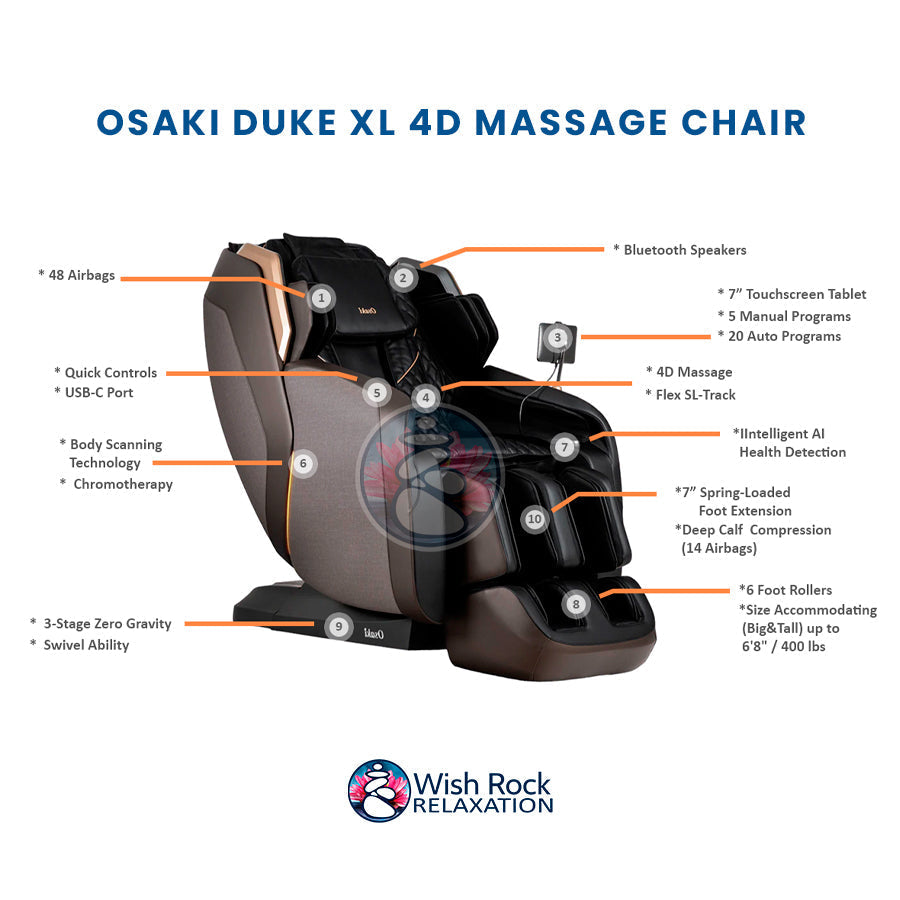 Osaki Duke XL 4D Massage Chair