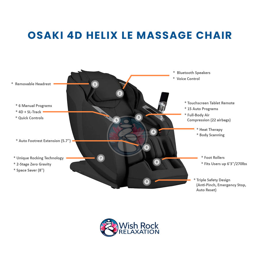 Osaki 4D Helix LE Massage Chair