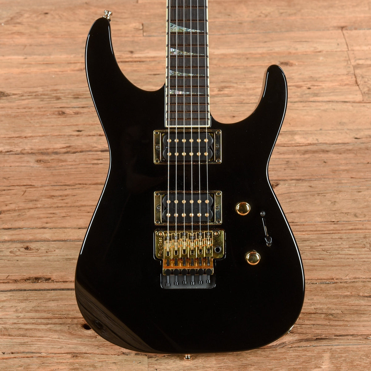 Jackson Custom Shop SL2H FR Soloist Black Abalone 2024