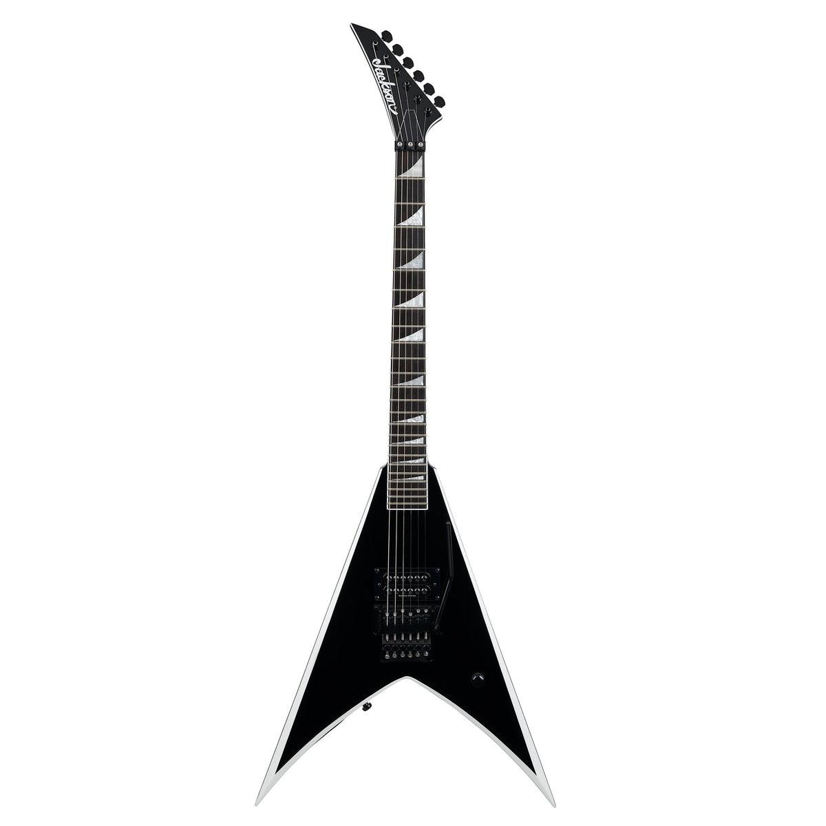 Jackson Pro Series Signature Wes Borland King V KV Black w/White Bevels