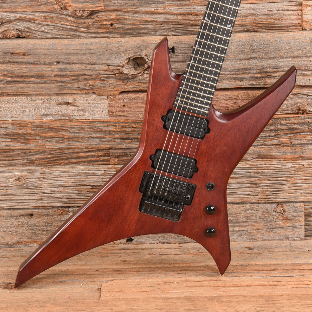Jackson Dave Davidson Signature Warrior WR7 MAH Walnut Stain 2022