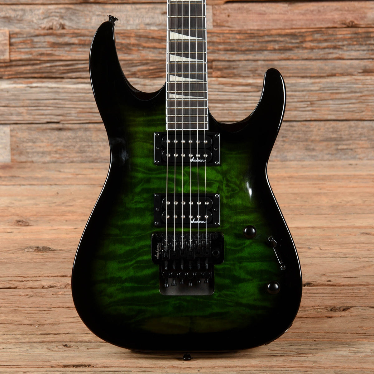 Jackson Dinky Green Burst 2021