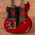 Jay Turser Doubleneck Red  LEFTY