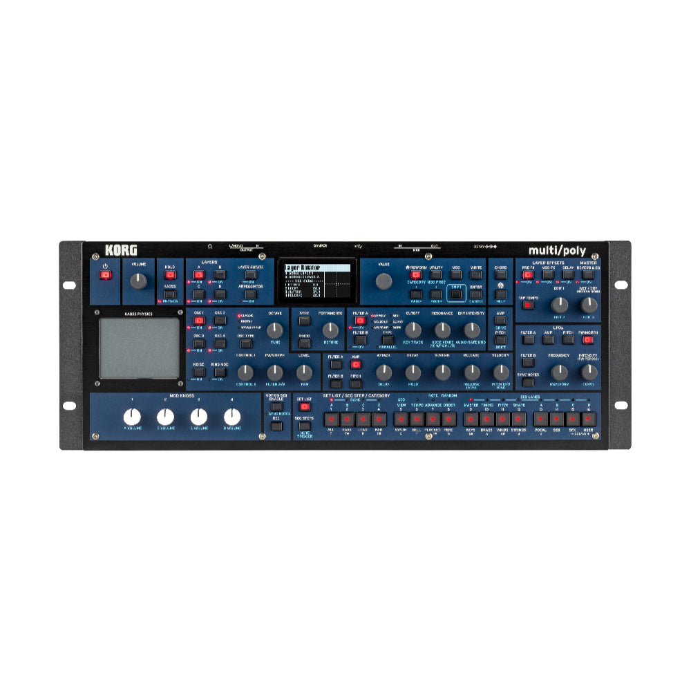Korg Multi/Poly Virtual Analog Desktop Synthesizer
