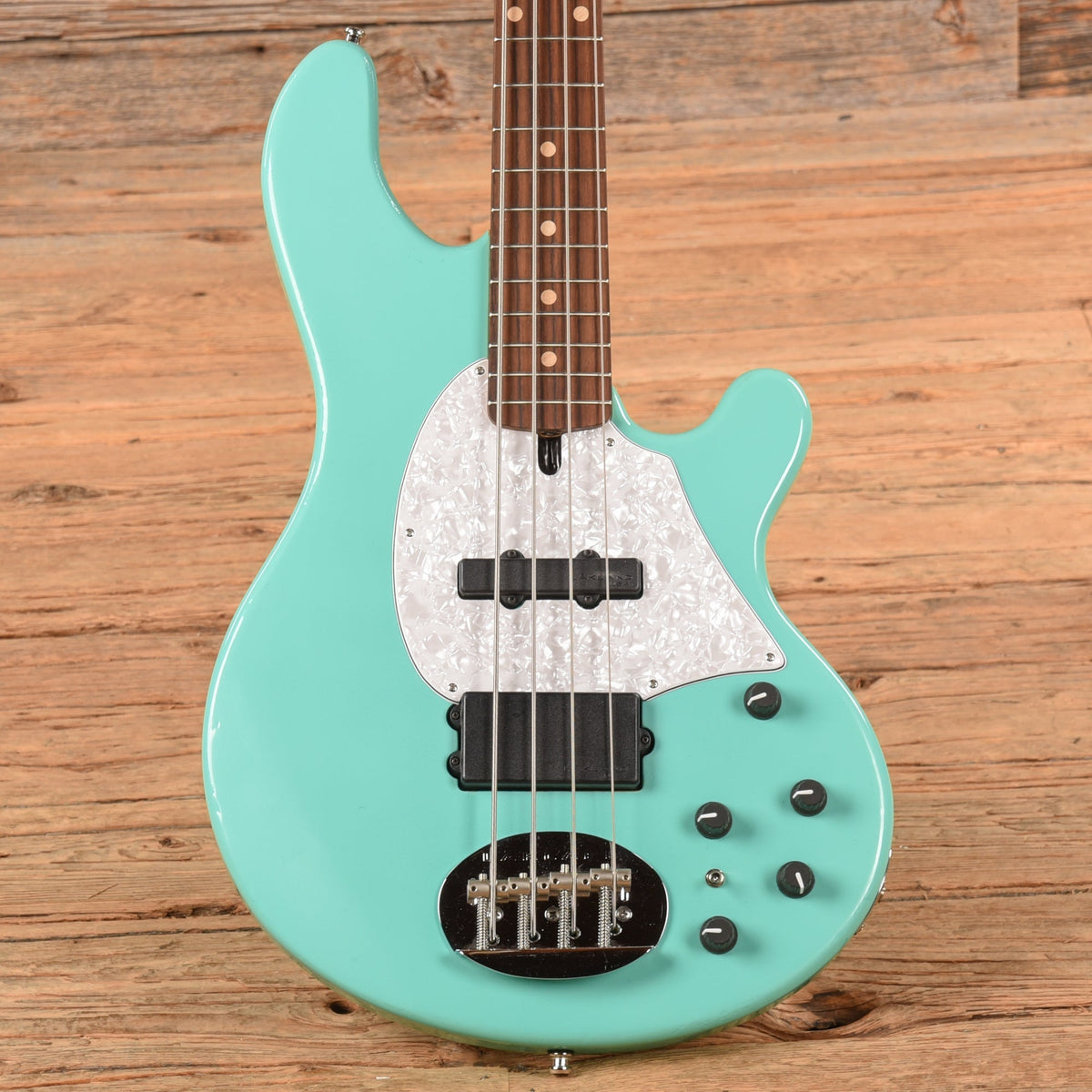 Lakland USA 44-94 Deluxe Body w/ Jerry Scheff Neck Sea Foam Green Refin 2024