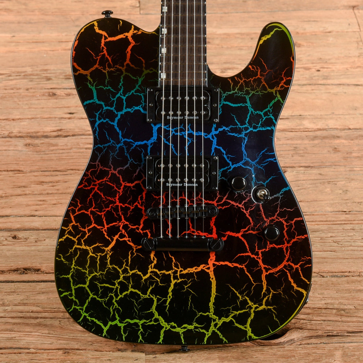 LTD Eclipse Custom NT '87 Rainbow Crackle 2021