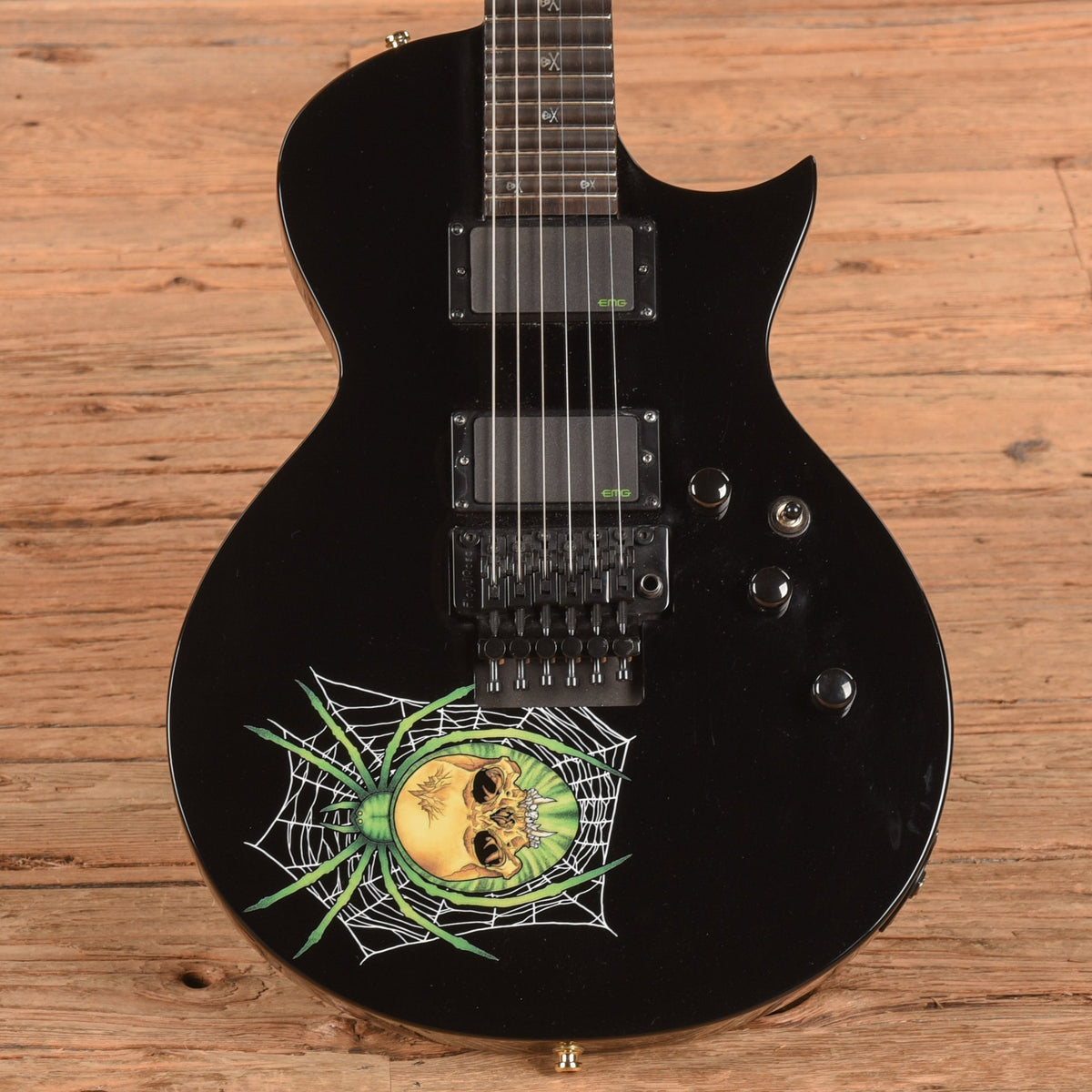 LTD KH-3 Kirk Hammett Signature Spider Black 2022
