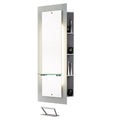 Lyon Mirror Styling Station w/ Storage Salon Ambience