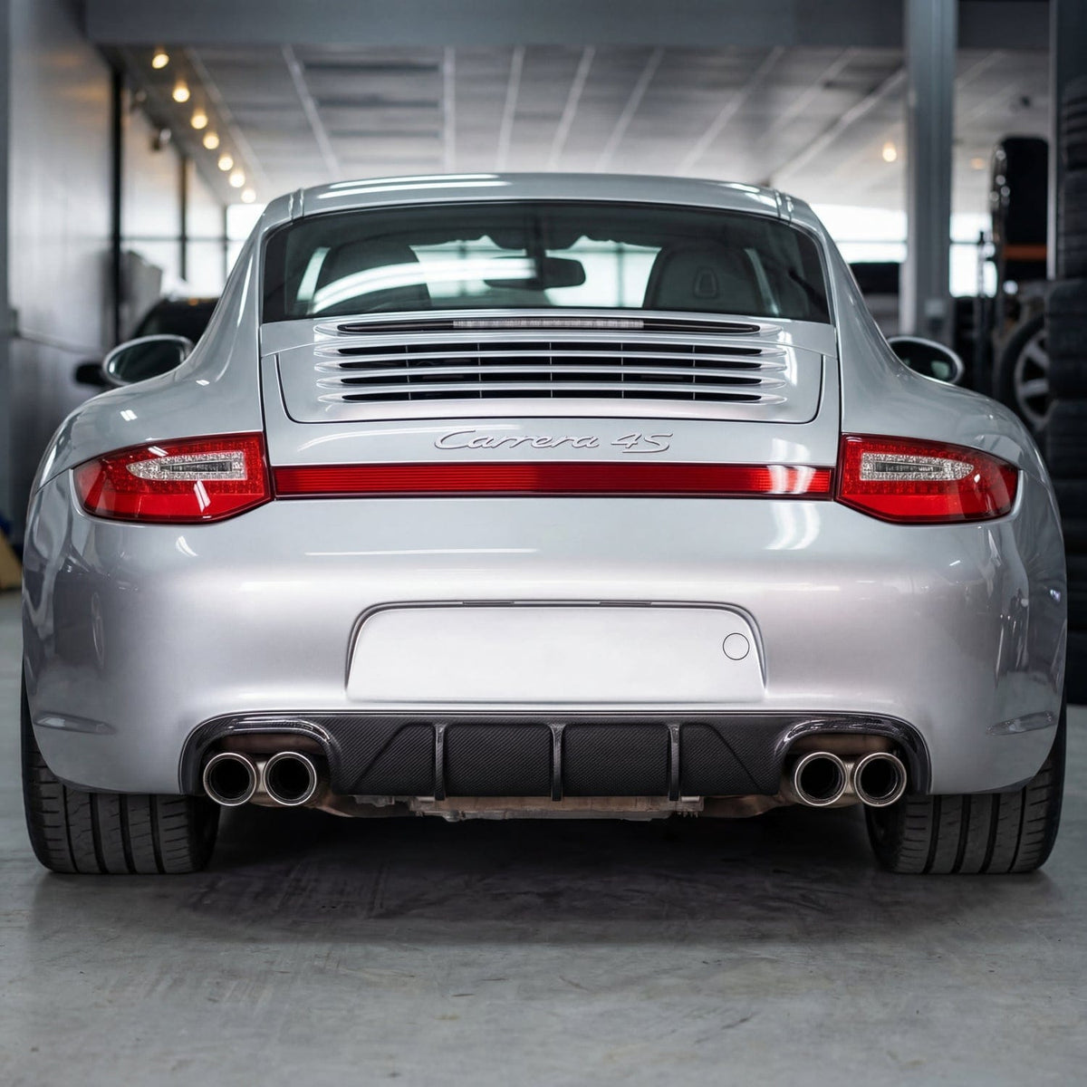 Better Bodies Motorsport Rear Bumper Diffuser – RUF/TA Style - Porsche / 997.2 / 2009–2012