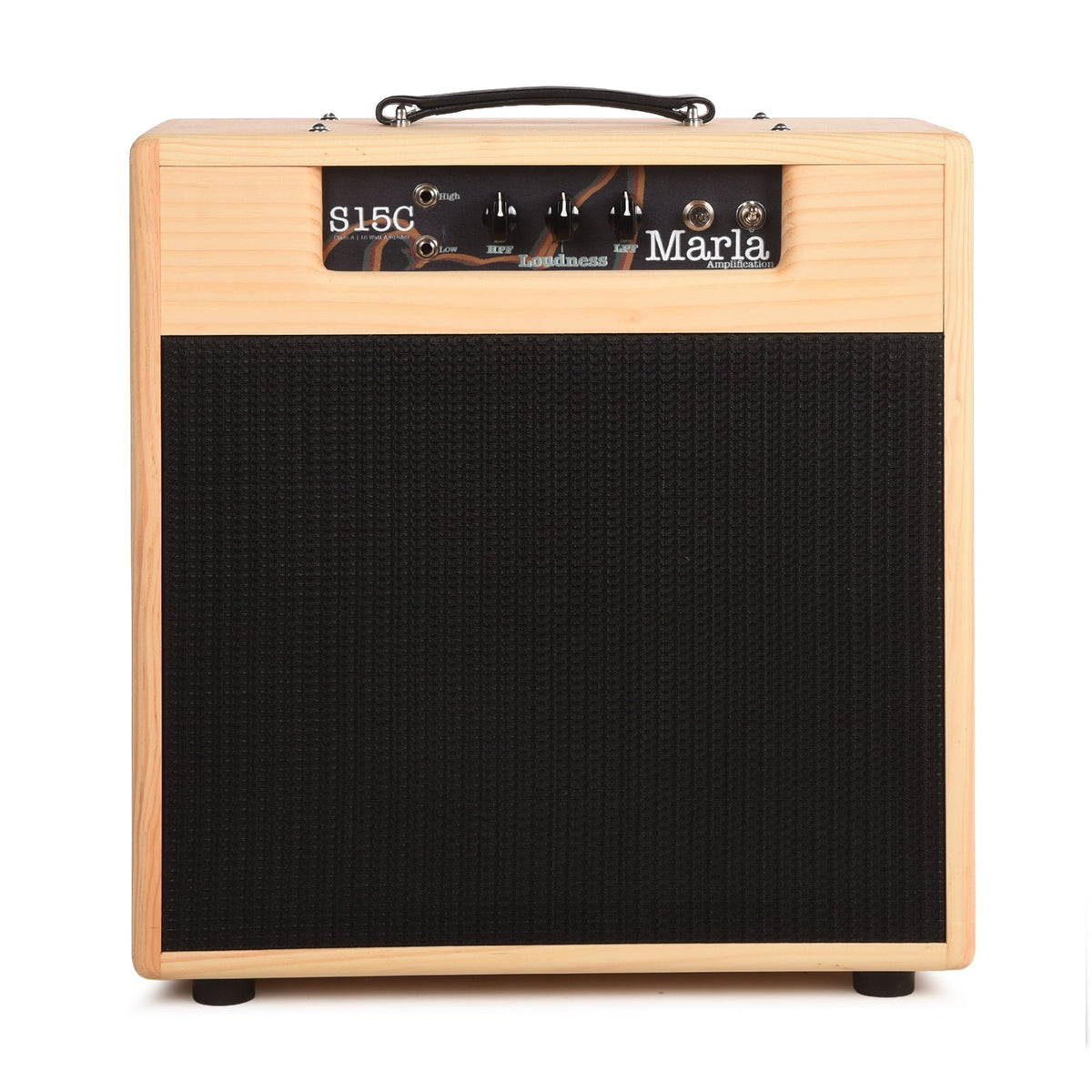 Marla Amplification S15 Classic 15w 1x12 Tube Amp Combo Natural