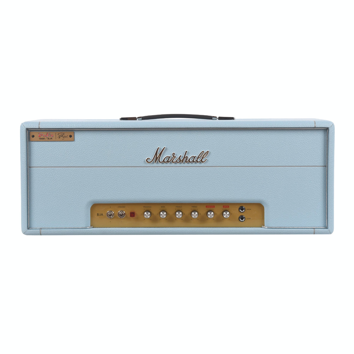 Marshall 1959BJA Billie Joe Armstrong Signature 100w Handwired Tube Amp Head Baby Blue