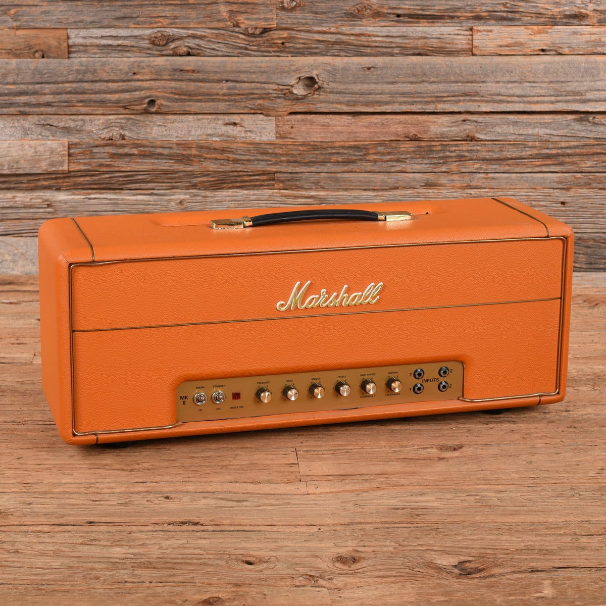 Marshall 2245 JTM45 MK II Reissue 2-Channel 30-Watt Guitar Amp Head Retolex Orange