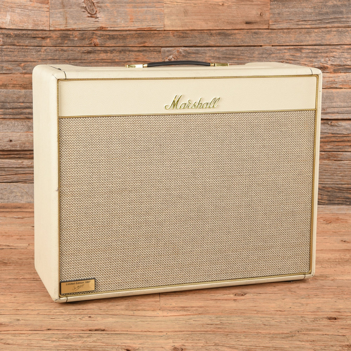 Marshall 1997 Limited Edition White Bluesbreaker Reissue 2x12" Combo - Dave Amato of REO Speedwagon