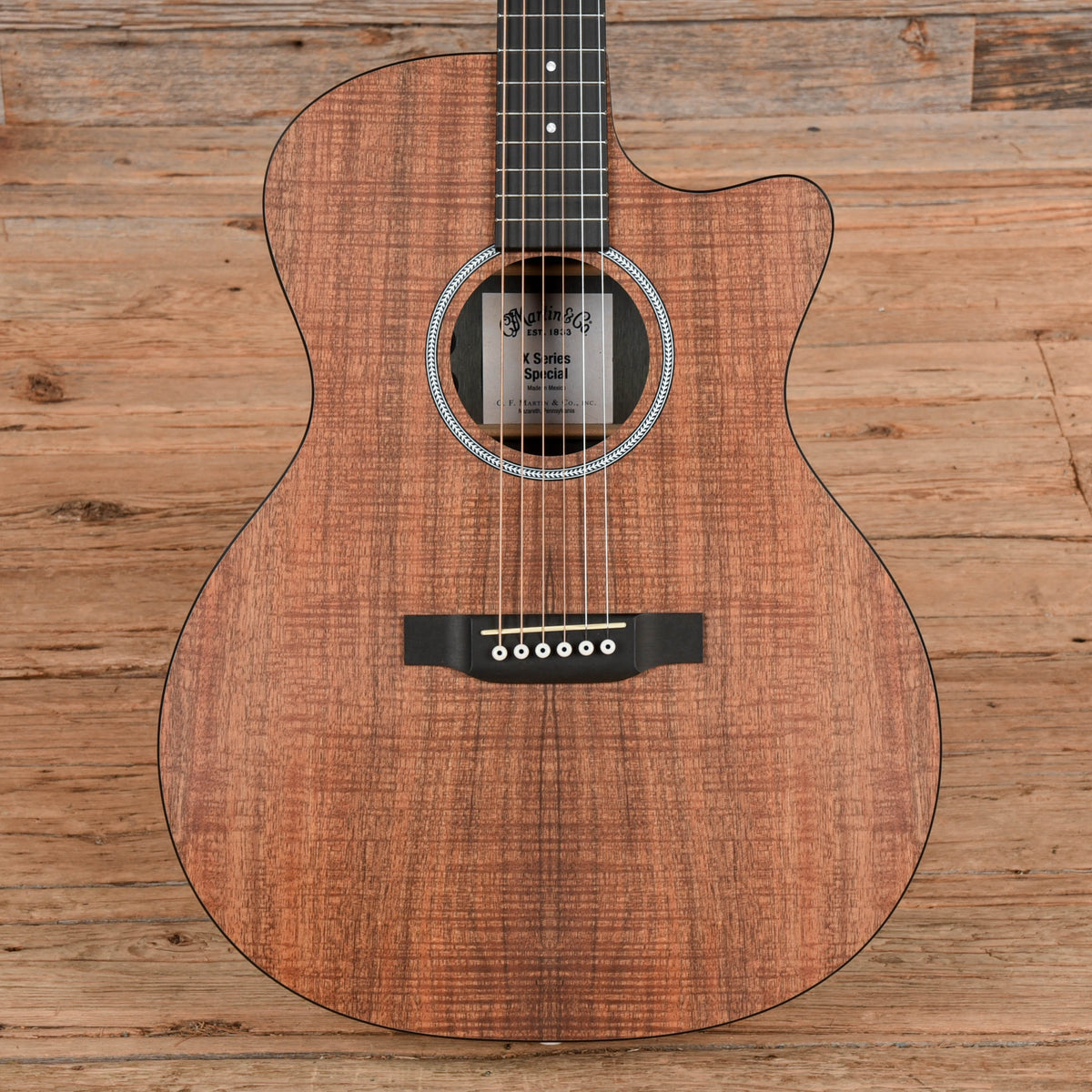 Martin X Series Special GPC-X1E All-Koa HPL Natural 2023