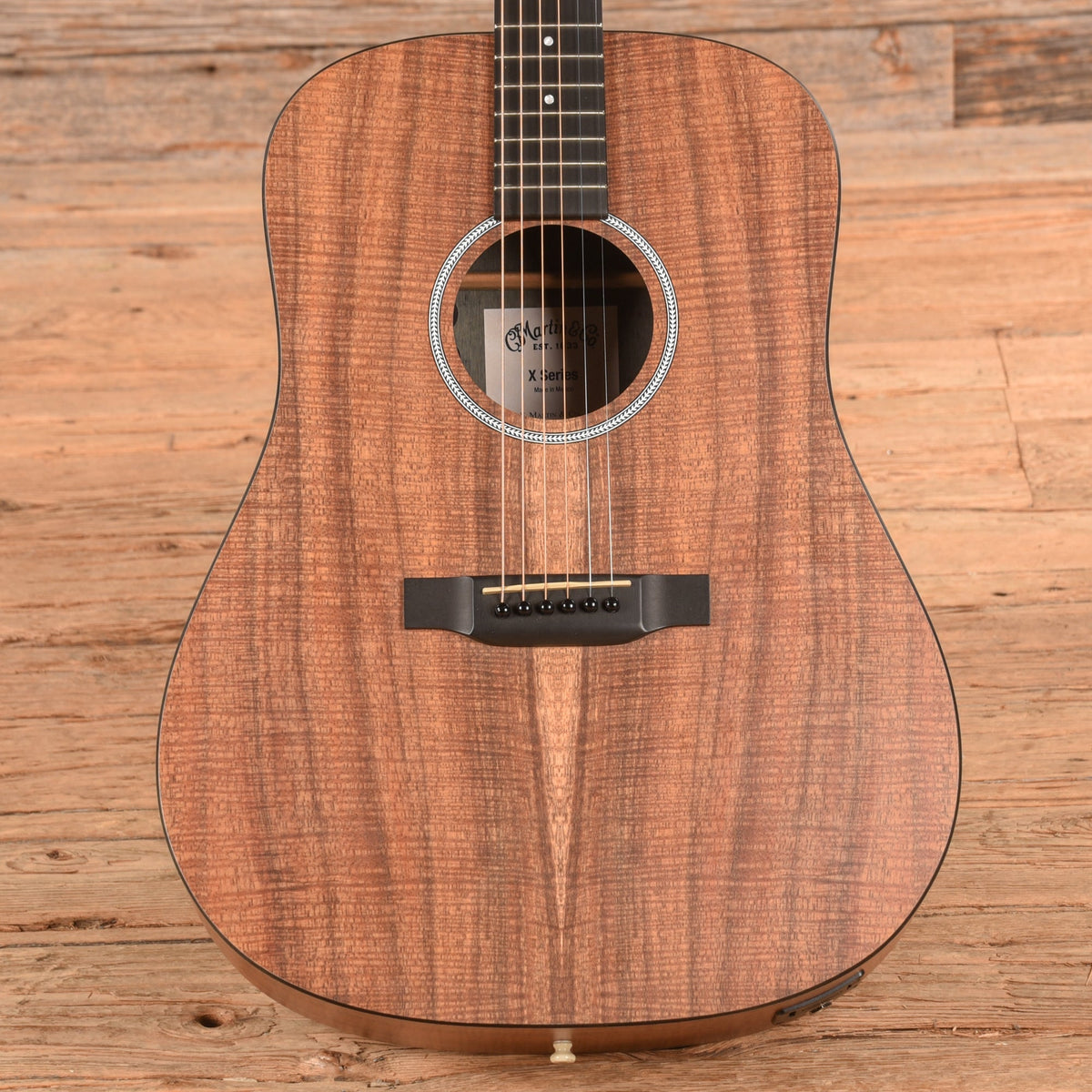Martin X-Series D-X1E Koa Natural