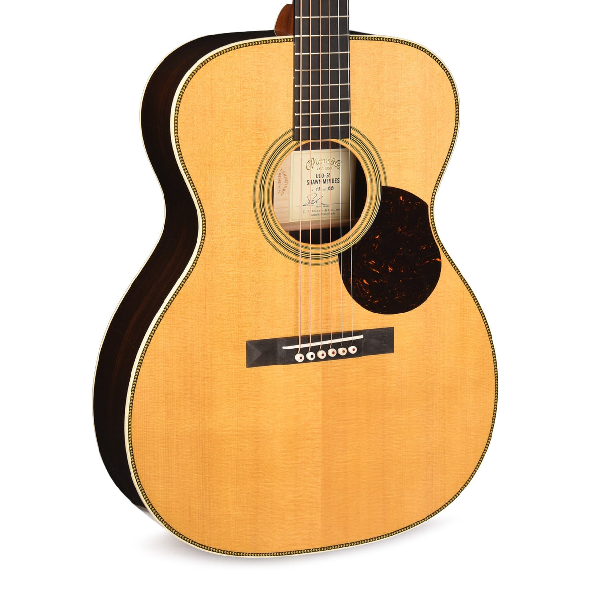 Martin Custom Artist 000-28 Shawn Mendes Spruce/East Indian Rosewood Antique Toner