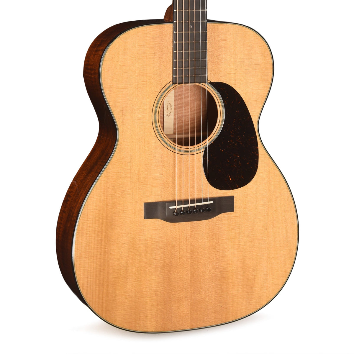 Martin Custom Shop OM-18 Style Auditorium Sitka Spruce VTS/Flamed Mahogany Natural