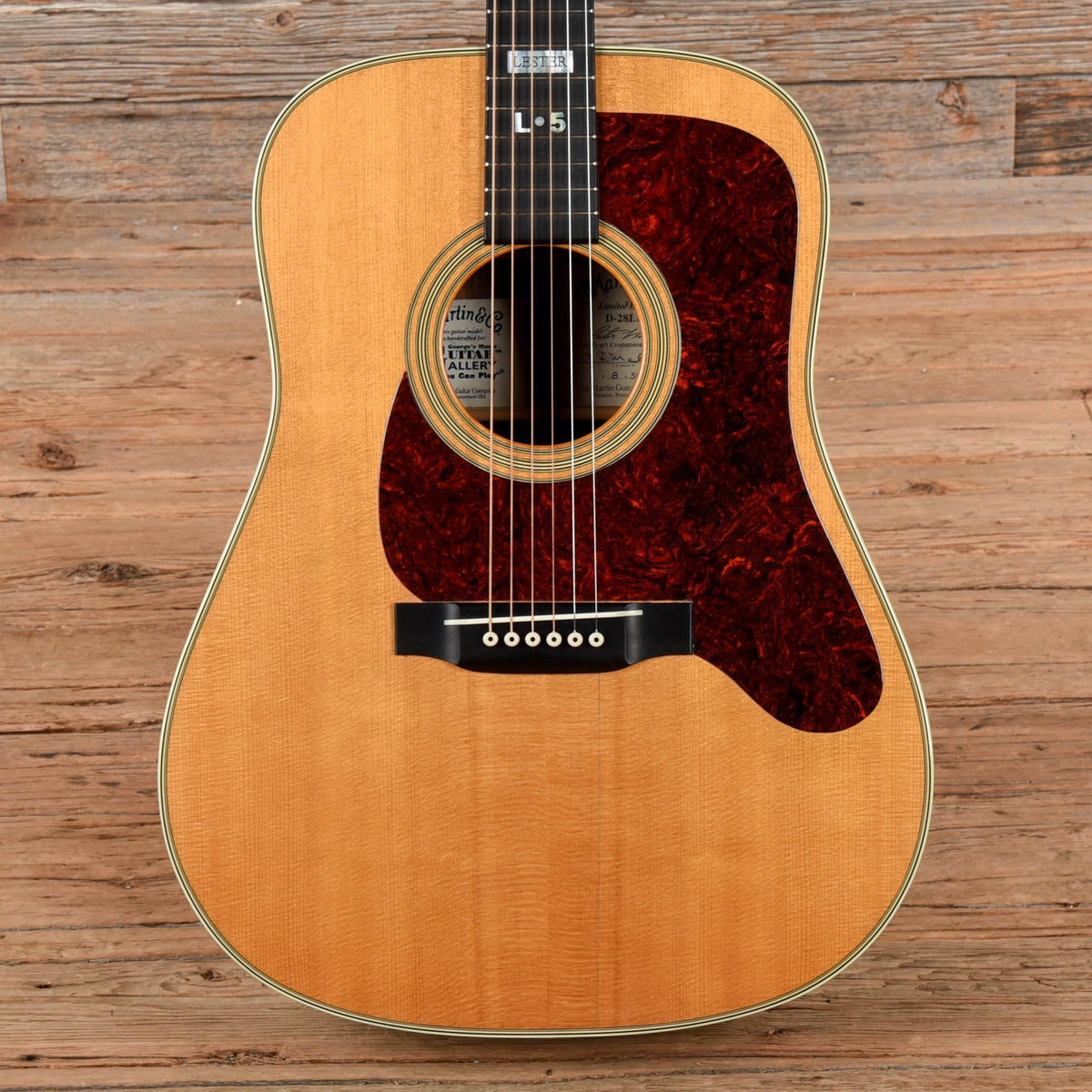 Martin Lester Flatt D-28LF Brazilian #8 of 50 Natural 1998