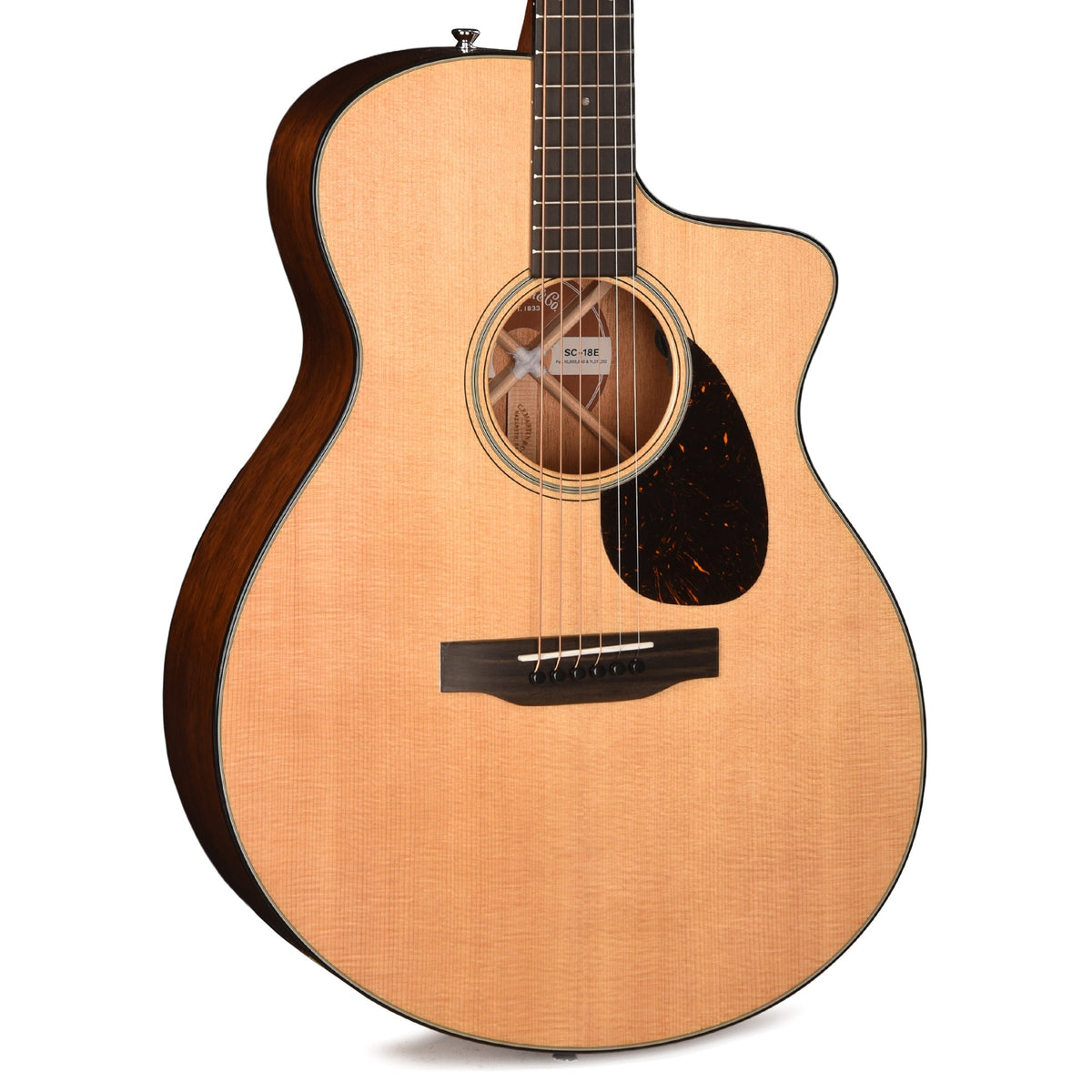 Martin Standard Series SC-18E Spruce/Mahogany Natural w/Fishman Aura VT Blend