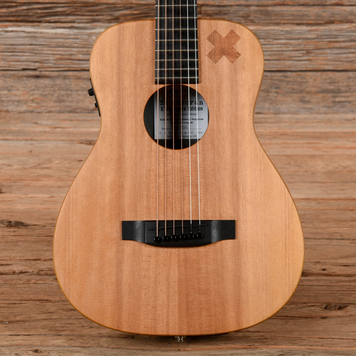 Martin LX1E Ed Sheeran Signature Natural 2015