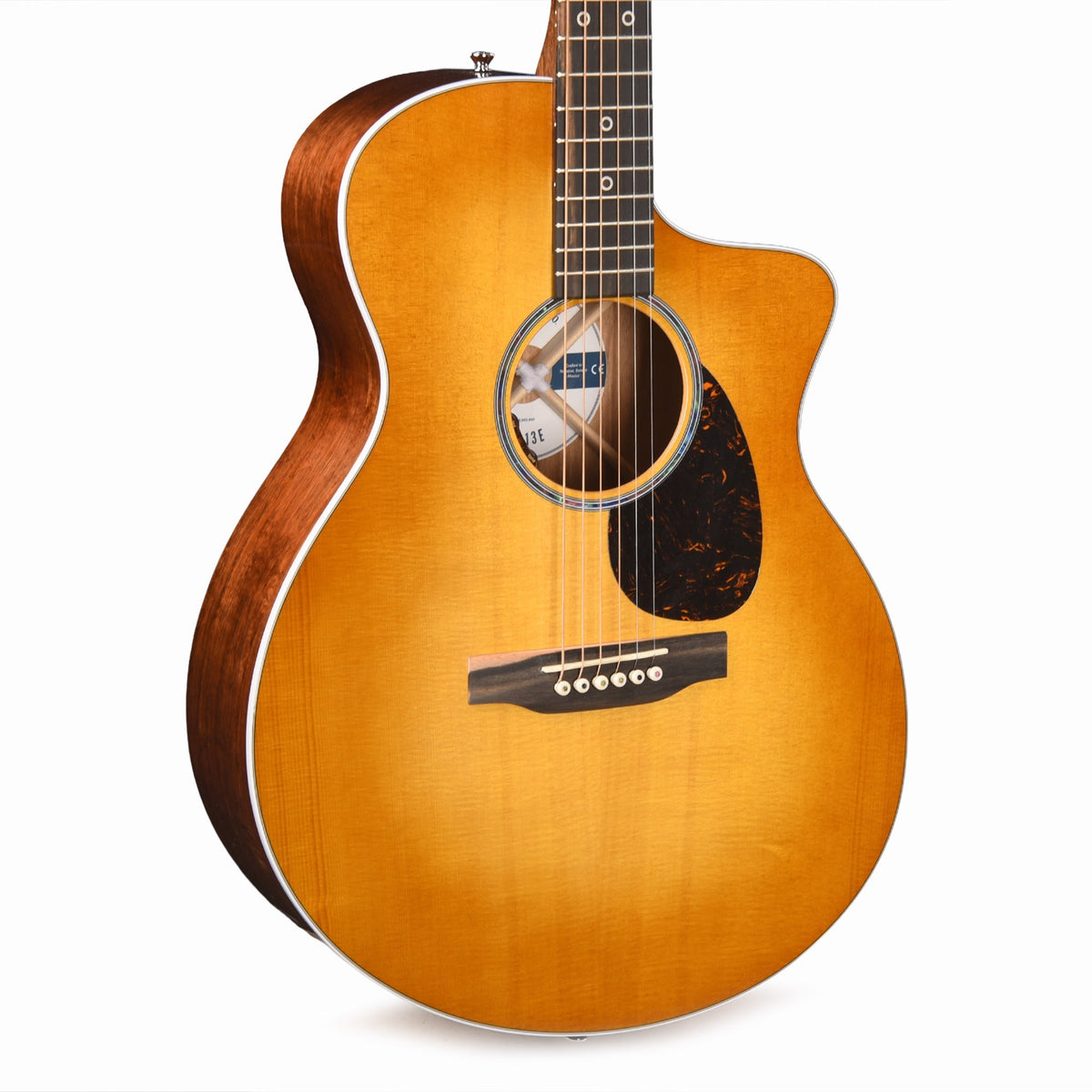 Martin Road Series SC-13E Modern Spruce/Koa Fine Veneer Mezcal Burst