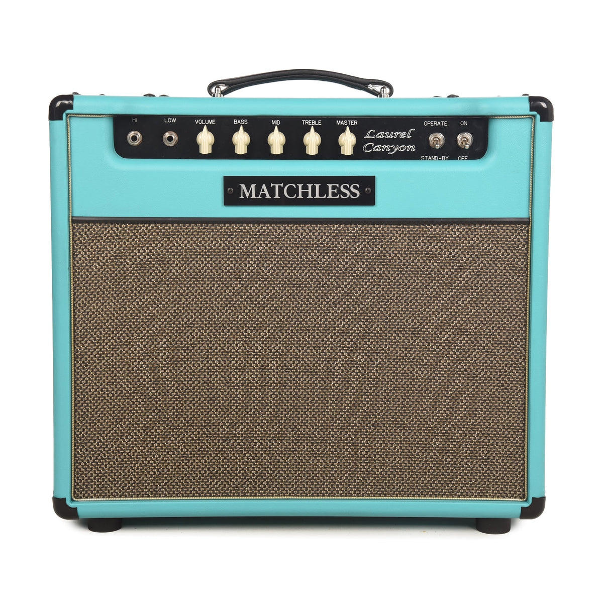 Matchless Laurel Canyon 20W 1x12" Combo Turquoise w/ Gold Grille