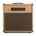 Matchless ESS112 30W 8ohm 1x12" Open Back Cabinet Light Camel Suede w/ Gold Cloth