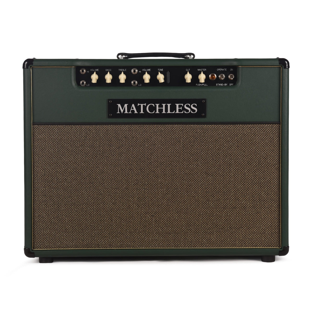 Matchless DC-30 2x12" 30W Combo Green w/ Green Front Panel & Gold Grille