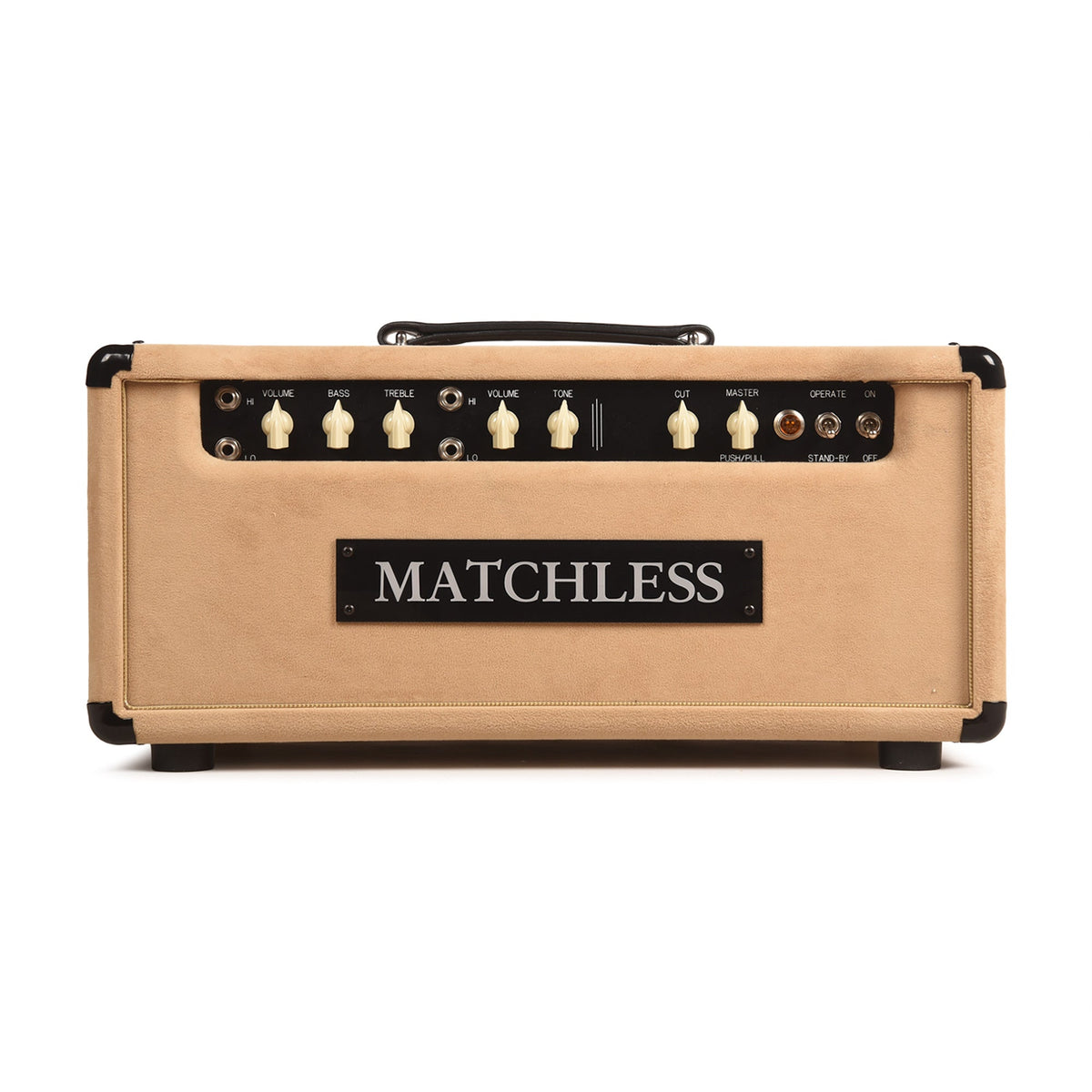 Matchless HC-30 30W Head Light Camel Suede
